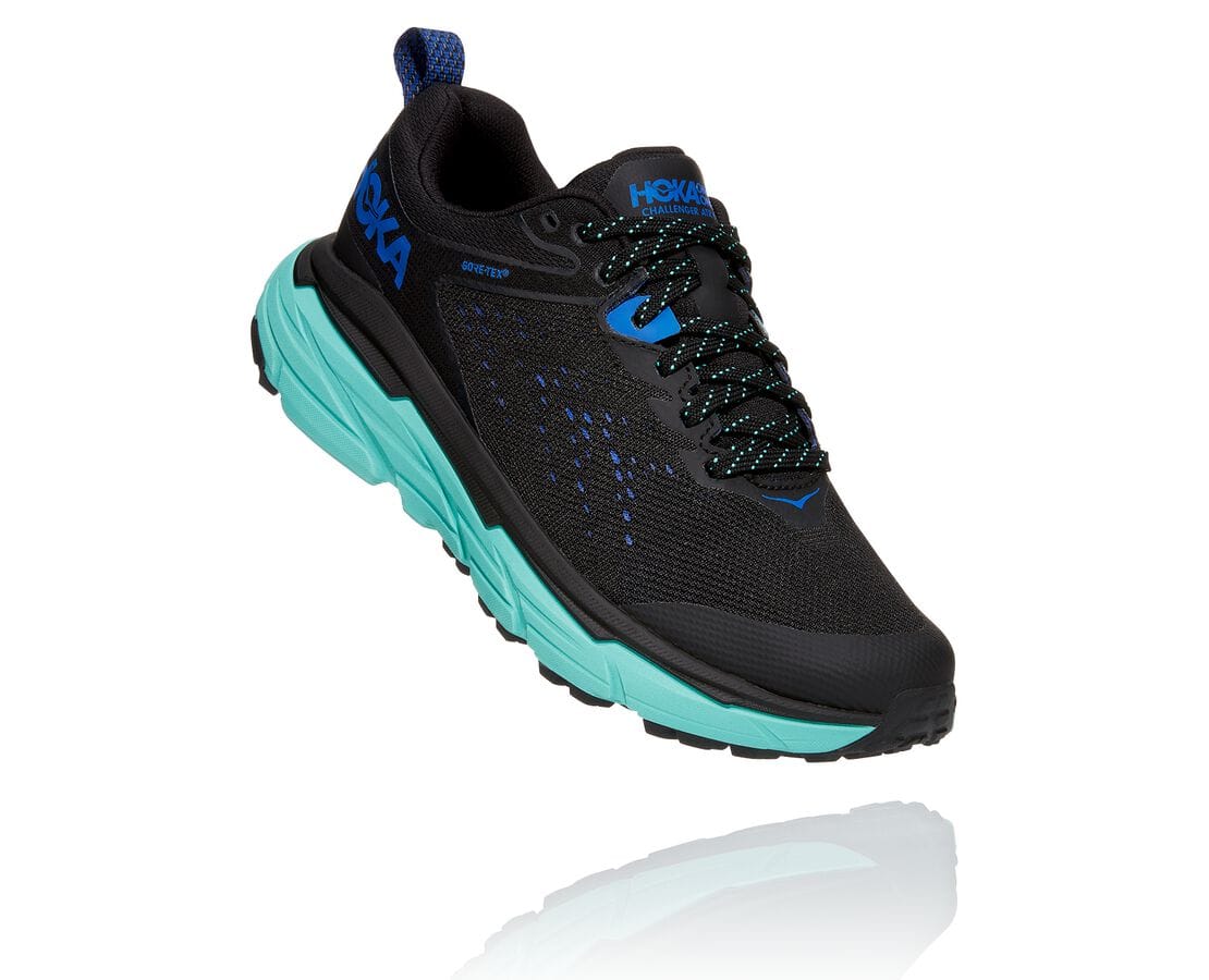 Pantofi Alergare Trail Hoka One One Challenger Atr 6 Gore-Tex Dama - Negrii | Romania FIET84159